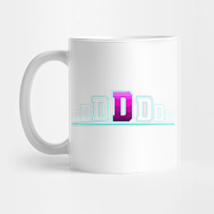 Letter D Mug